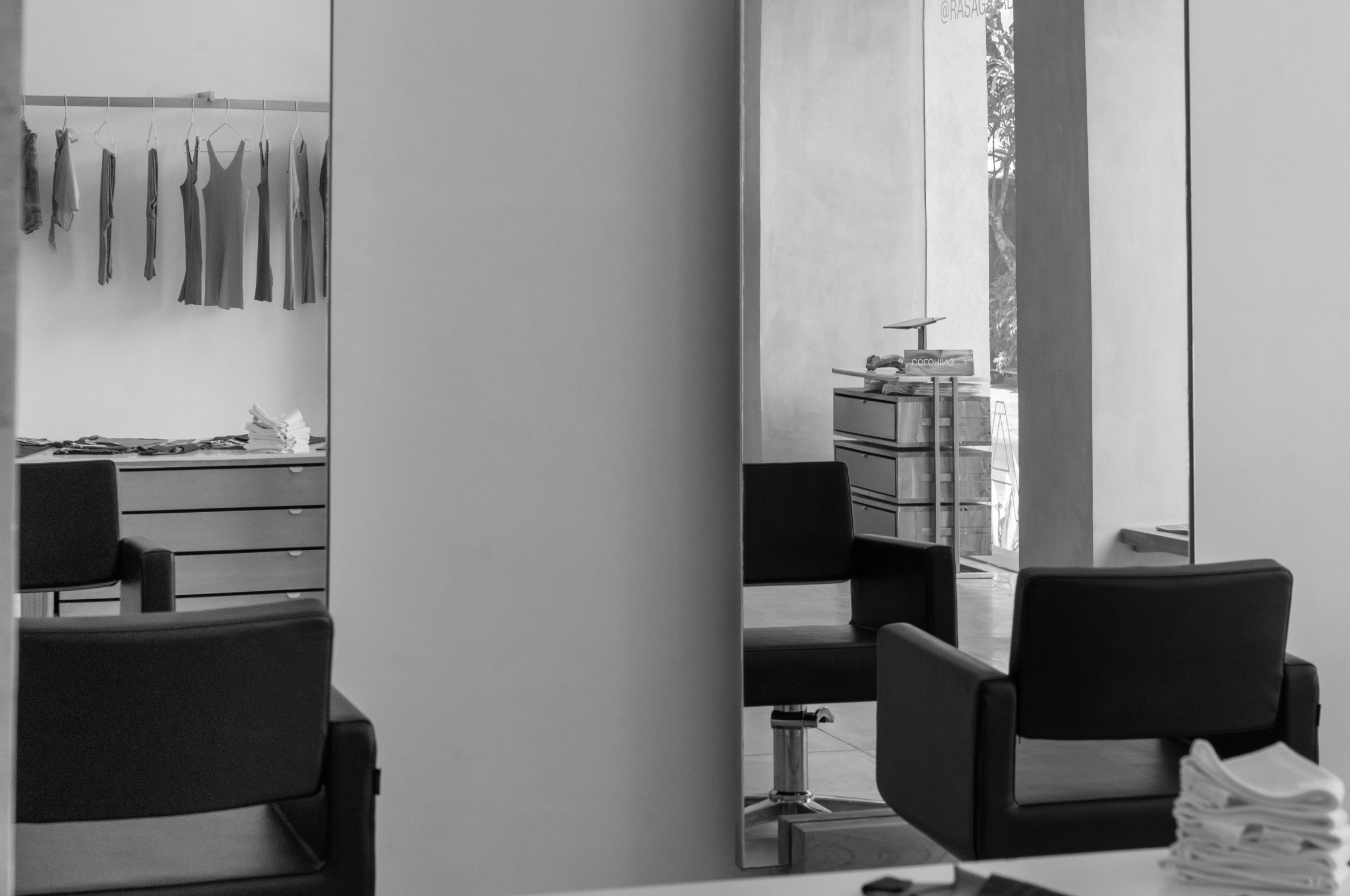 Rasa Gaya hair salon in Pererenan, Canggu area, Bali — surf-belt studio